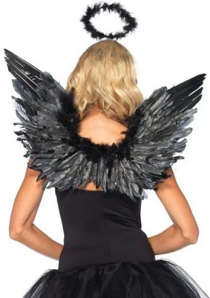 2 Piece Angel Accessory Kit – Black