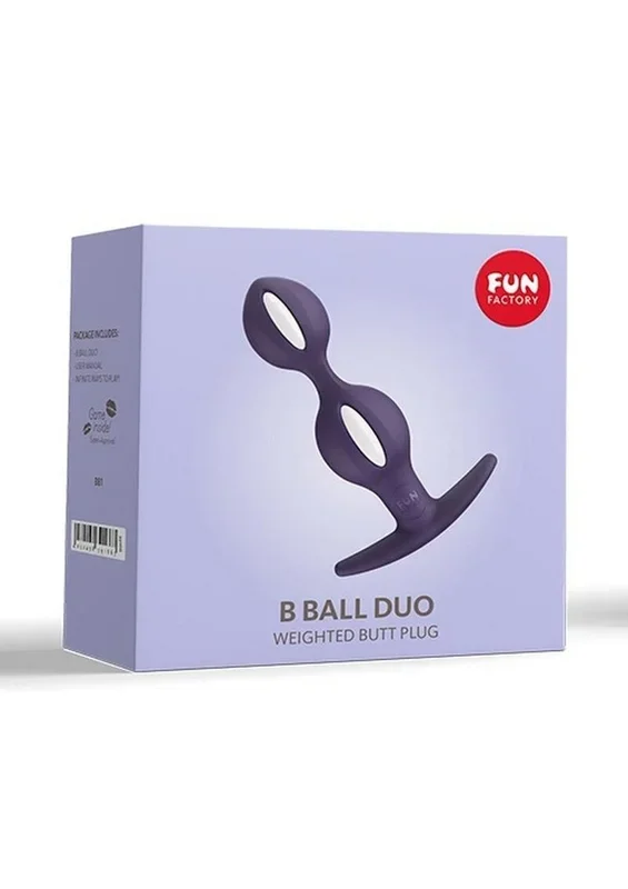 B Balls Silicone Anal Stimulator – Dark