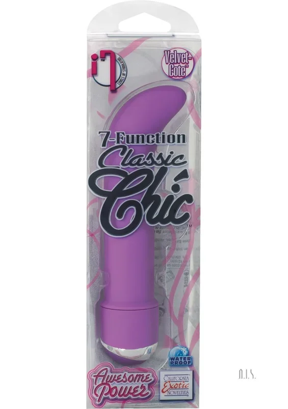 California Exotic Novelties 7-Function Classic Chic Mini G Vibes Purple