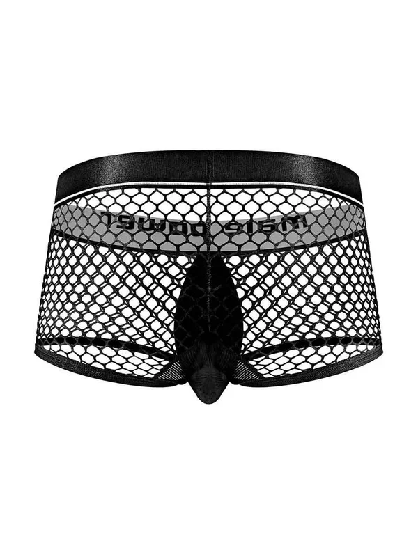 Cock Pit Net Mini Cock Ring Short – Large – Black