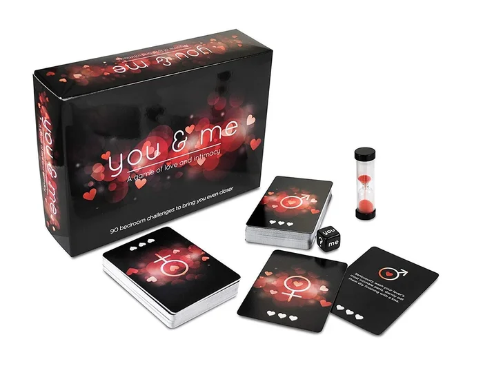 Creative Conceptions You & Me Intimacy Card Game For Couples. Relationship Building Adult Game Full Of Romantic Inspirations Per