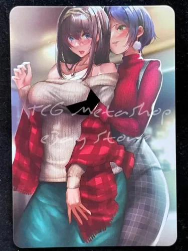 ???? DUAL 529 Surpise! Caught You! Goddess Story Anime Waifu Card ACG ???? Ecchi