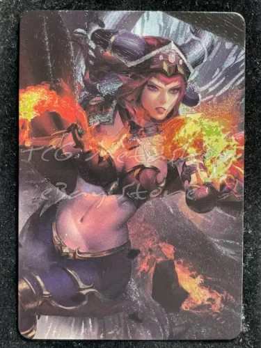 ???? DUAL 89 Alexstrasza World of War Goddess Story Anime Waifu Doujin Card ACG ???? Doll