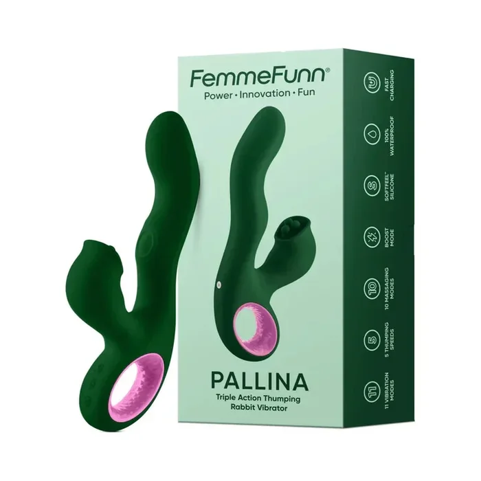 FemmeFunn Pallina Triple Action Thumping Rabbit Vibrator