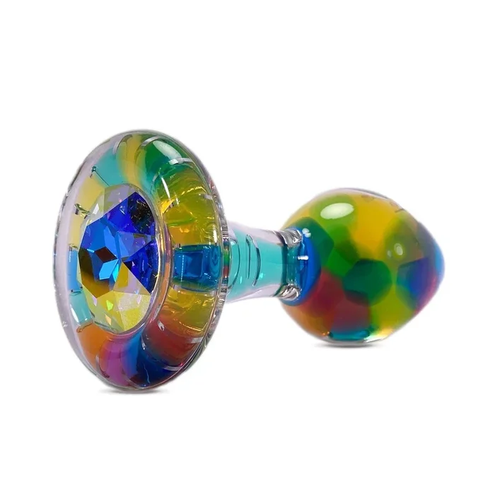Glass Funfetti Plug – Crystal Base
