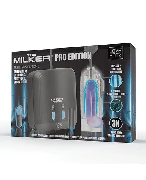 Lovebotz The Milker Pro Edition – Clear