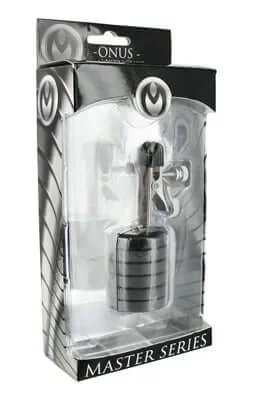 Master Series Onus Nipple Clam with Weights