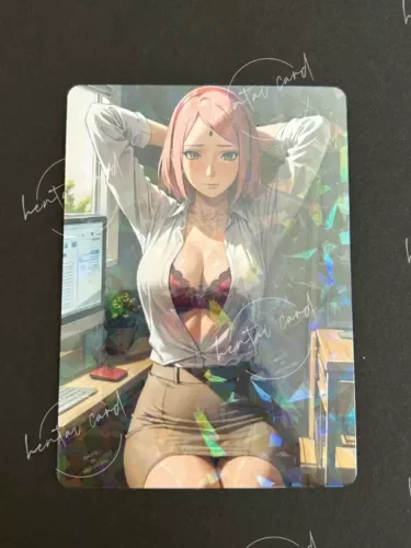 ????Naruto hentai Sexy Goddess Waifu Anime Doujin Card Doujin