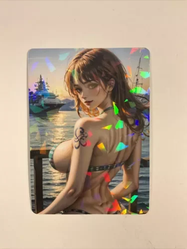 ????ONE PIECE hentai Nami Sexy Goddess Waifu Anime Doujin Card HZW04 Toy