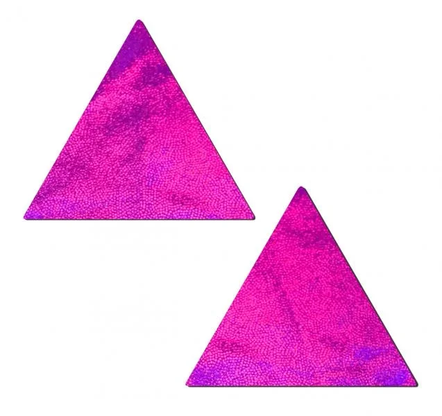 Pastease – Holographic Trippy Triangle – Pink