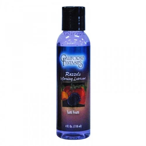 Razzels Warming Lubricant – Tutti Frutti – 4 Oz.