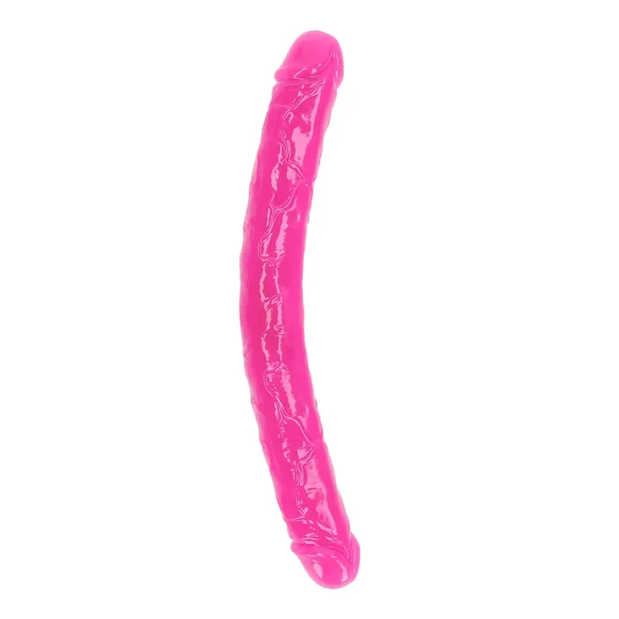 Realrock Gitd Double Dong 15In Neon Pink