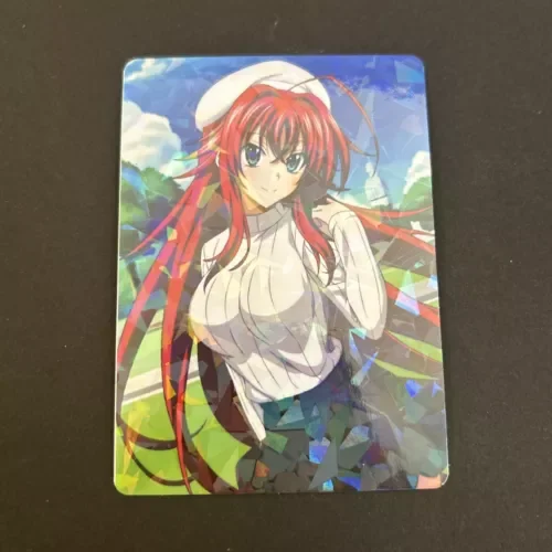 ????Sexy High School DxD hentai Anime Doujin Waifu Art Card Doll