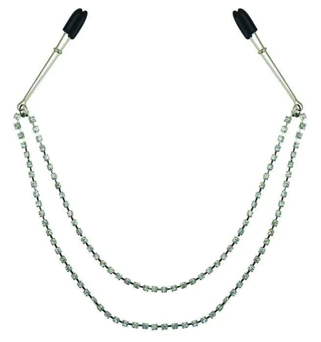 Sportsheets Midnight Bling Nipple Clips