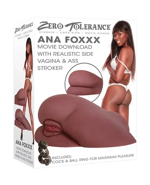 Zero Tolerance Ana Foxxx Movie Download with realistic Side Vagina & Ass Stroker