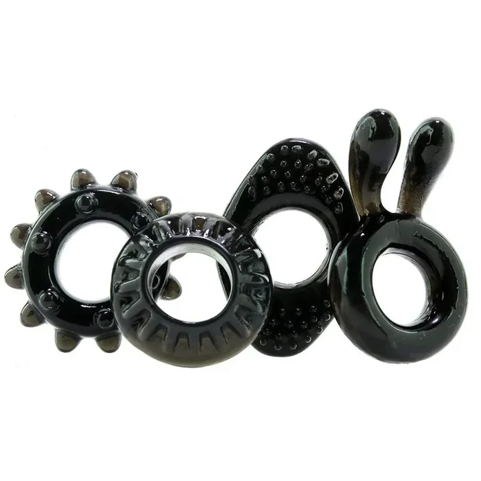 Zt Ring My Bell Cock Ring Set (4/per)